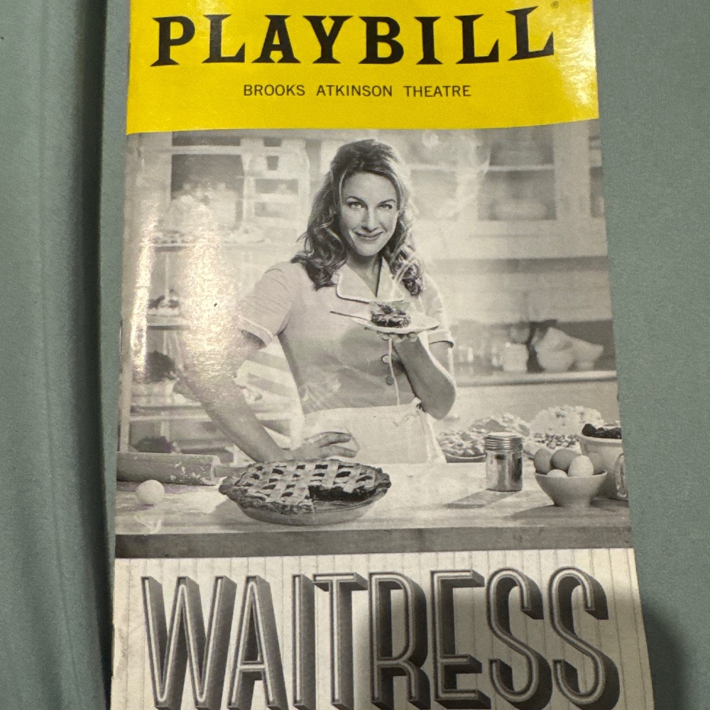 Waitress - Jessie Mueller Playbill